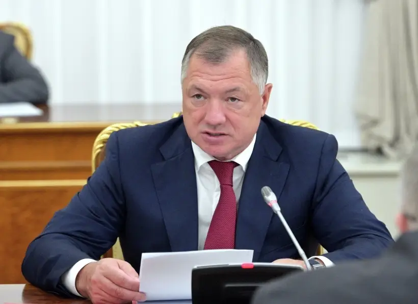 Хуснуллин сообщил о начале подготовки к строительству обхода Мариуполя. Фото. © РИА Новости, Александр Астафьев